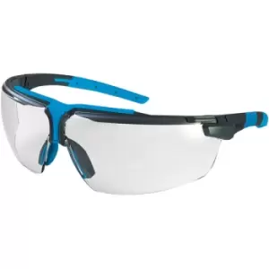 uvex 9190.275 i-3 Safety Spectacles - Anthracite/Blue Frames - Cle...