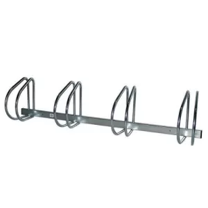 Slingsby Cycle Rack 4-Bike Capacity Aluminium 309714