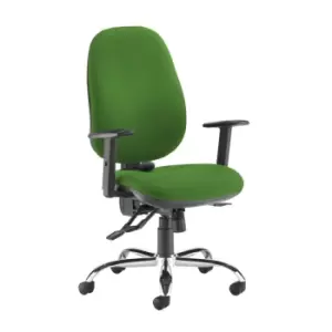 Dams MTO Jota Ergo 24HR Ergonomic Asynchro Task Chair - Madura Green