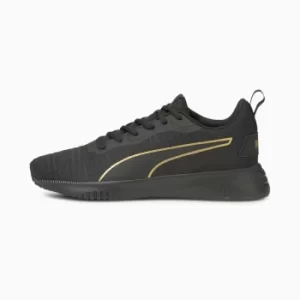 PUMA Flyer Flex Womens Running Shoes, Black/Gold Size 3 Shoes