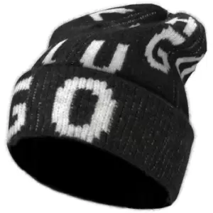 Hugo Beanie Womens - Black