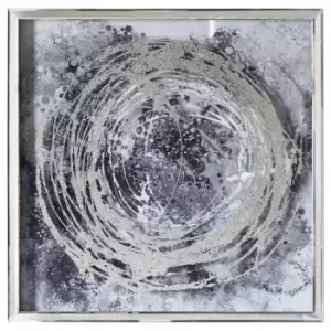 Menlo II Framed Art 74x74cm Grey