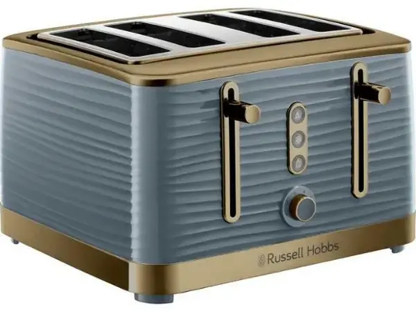 Russell Hobbs Inspire Brass 4 Slice Toaster