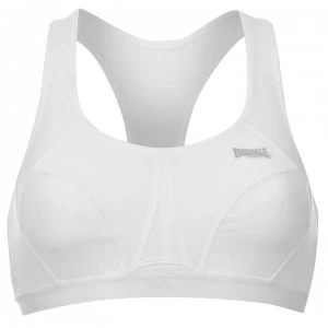 Lonsdale Crop Top Ladies - White