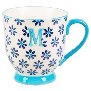 Sass & Belle Bohemian Letter M Mug