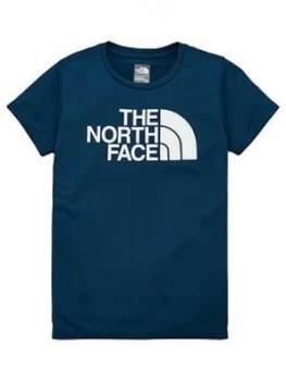 The North Face Girls Reaxion T-Shirt - Navy