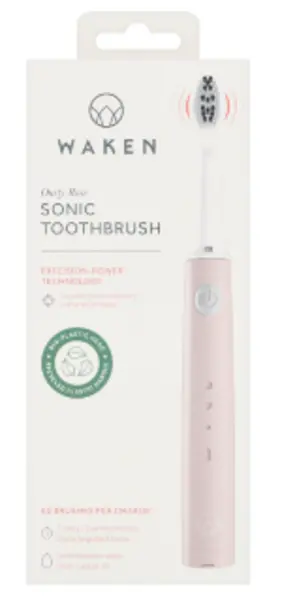 Waken Sonic Rechargeable Dusty Rose Electric Toothbrush