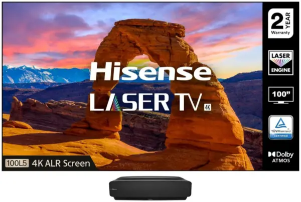 Hisense 88" 88L5VGTUK Smart 4K Ultra HD Laser TV