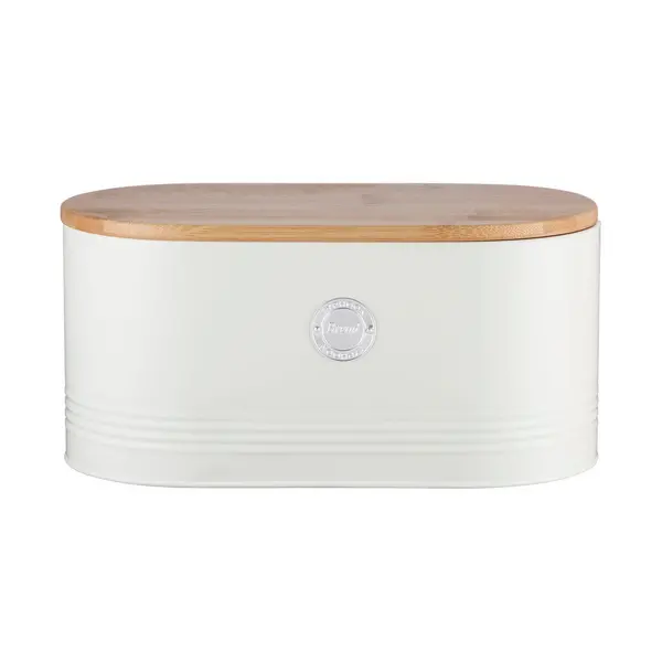 Typhoon Living Bread Bin, Cream