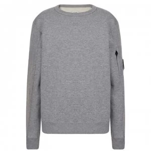 CP COMPANY Junior Boys Lens Crew Neck Sweatshirt - Grey M93