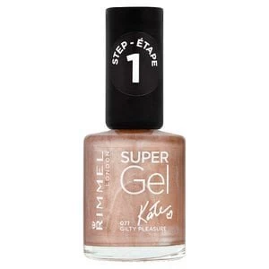 Rimmel KateMoss 15 Year SuperGel Nail Polish Guilty Pleasure Gold