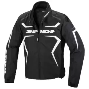 Spidi Sportmaster H2Out Black White Motorcycle Jacket XL