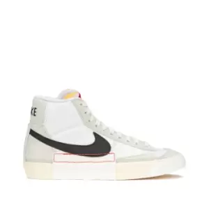 Nike Blazer Mid Pro Club, White/Black-Light Bone-Summit White, size: 7+, Male, Trainers, DQ7673-100