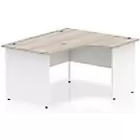 dynamic Ergonomic Desk Impulse ICDRP14GRYWHT Grey Oak/White 1400 mm x 800 mm x 730 mm