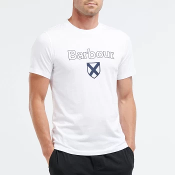 Barbour Mens Cameron T-Shirt - White - S