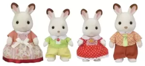 Sylvanian Families Chocolate Rabbit Family Set