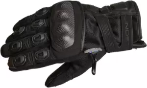 Lindstrands Siljan Motorcycle Gloves, black, Size 2XL, black, Size 2XL