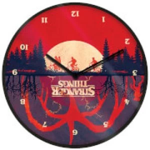 Stranger Things Upside Down Clock 10 Inch