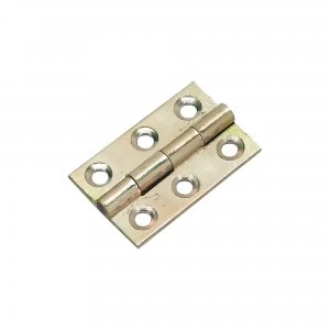 Wickes Butt Hinge - Solid Brass 38mm Pack of 2