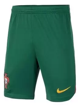 Nike Youth Portugal Home WC 2022 Short - Green, Size S