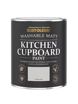 Rust-Oleum Kitchen Cupboard Paint Winter Grey 750Ml