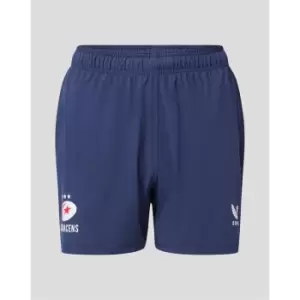 Castore Saracens Training Shorts - Blue