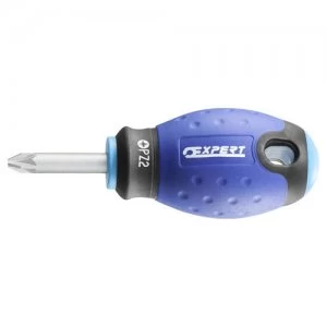 Expert by Facom Stubby Pozi Screwdriver PZ2 30mm