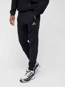 adidas Fleece Colourblock Pants - Black, Size XS, Men