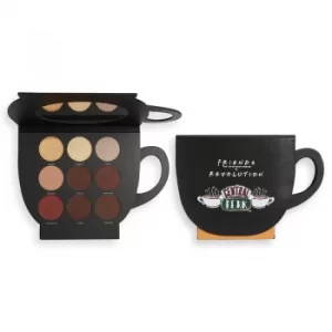 Makeup Revolution X Friends Grab a Cup Face Palette Dark to Deep