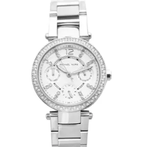 Parker Multi-Function Silver Ladies Watch 33MM