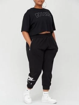 Nike Nsw Air Fleece Pant (Curve) - Black