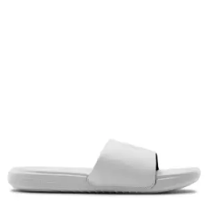 Under Armour Fixed Slides - White