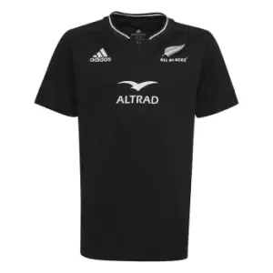 adidas New Zealand All Blacks Home Shirt 2022 2023 Junior Boys - Black