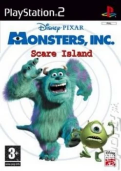 Monsters Inc Scare Island PS2 Game