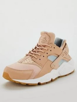 Nike Air Huarache Run BeigeWhite BeigeWhite Size 3 Women