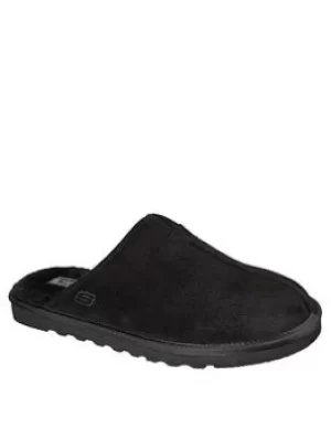 Skechers Renten Open Back Slipper, Black, Size 11, Men