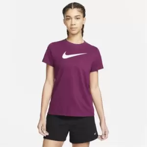 Nike DriFit T Shirt Womens - Red