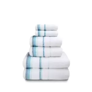 Rapport Home Furnishings Berkley Towel Bale - 6 Piece 450gsm - White