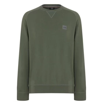 Hugo Boss Westart Crewneck Sweatshirt Open Green Size M Men