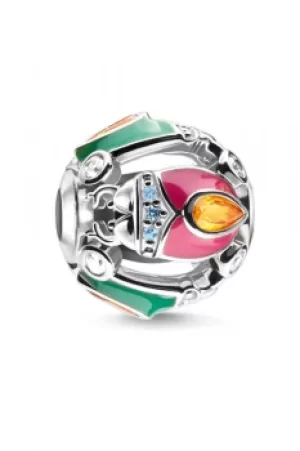 Thomas Sabo Jewellery Colourful Silver Bug Bead K0332-845-7