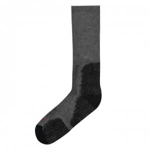 Karrimor Merino Fibre Lightweight Walking Socks Mens - Grey/Black