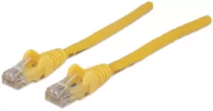 Network Patch Cable - Cat6 - 2m - Yellow - CCA - U/UTP - PVC - RJ45 - Gold Plated Contacts - Snagless - Booted - Polybag - 2m - Cat6 - U/UTP (UTP) -
