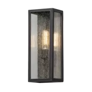 Dixon 1 Light Wall Lantern Vintage Bronze, Glass, IP44