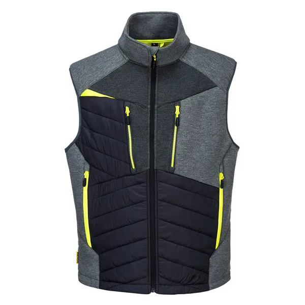 Portwest DX4 Mens Hybrid Baffle Gilet DX470MGRXS Colour: Metal Grey