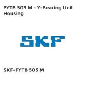 FYTB 503 M - Y-Bearing Unit Housing