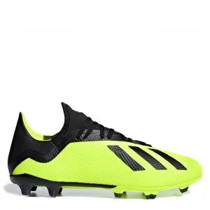 adidas X 18.3 FG Football Boots - SolarYellow/Blk