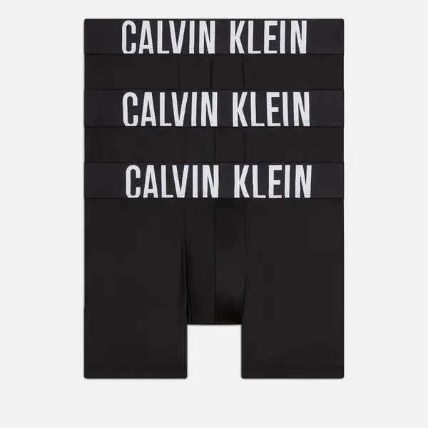 Calvin Klein Intense Power Microfibre 3 Pack Stretch-Jersey Boxer Briefs - L