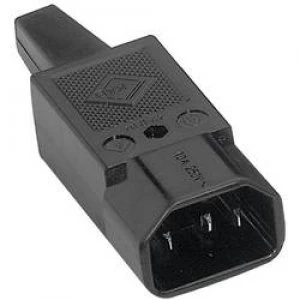 IEC connector C14 Series mains connectors 42R Plug straight T