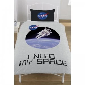 Nasa I Need My Space Reversible Duvet Set