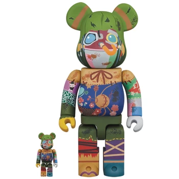 Medicom Poupelle of Chimney Town Poupelle 100% & 400% Be@rbrick 2 Pack